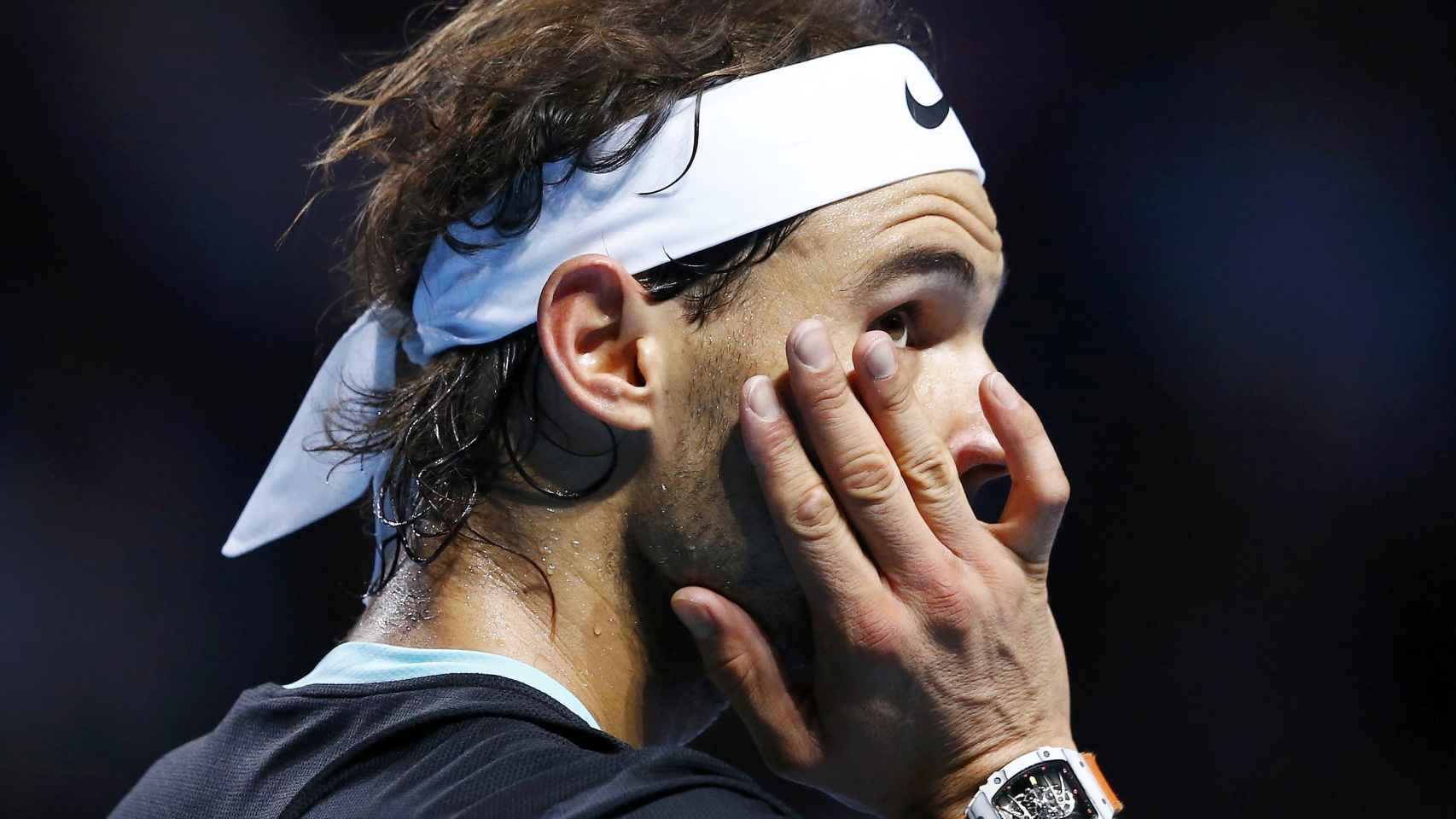 Rafa Nadal, derrotado en Basilea / Arnd Wiegmann / Reuters