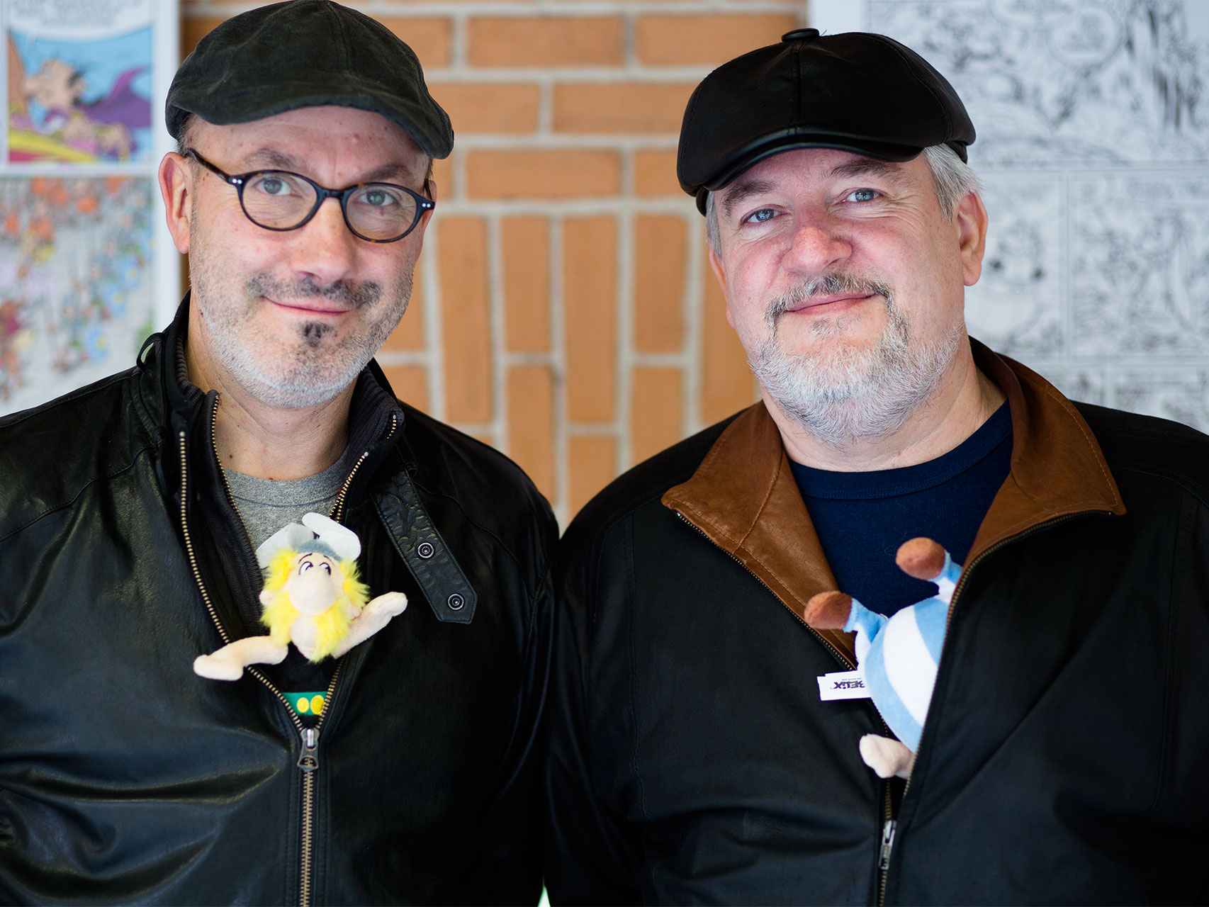 Jean-Yves Ferri y Didier Conrad, los nuevos autores de Astérix.