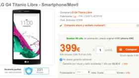 Oferta: LG G4 por 399€