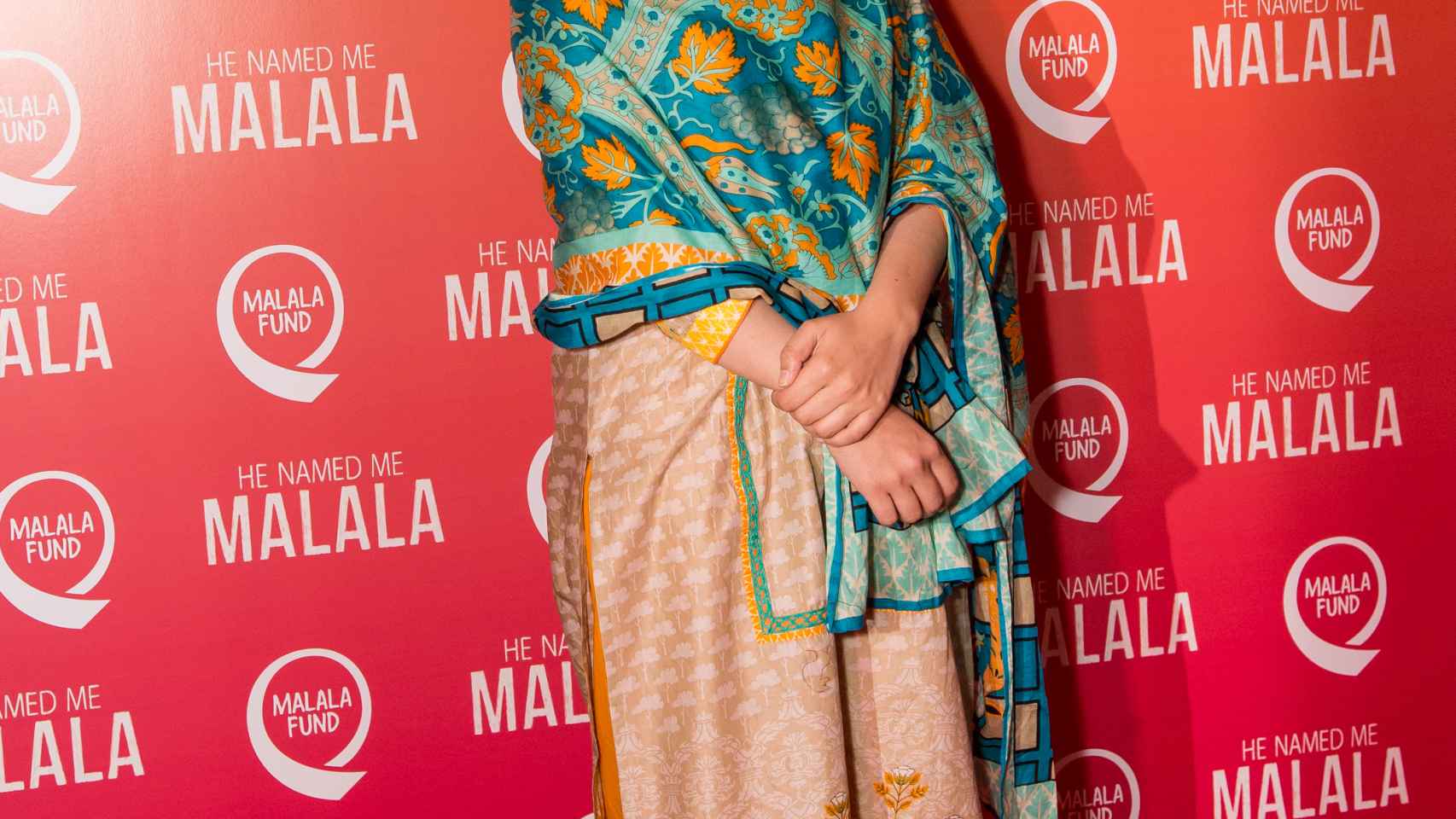 Malala en la presentación de su documental en Londres