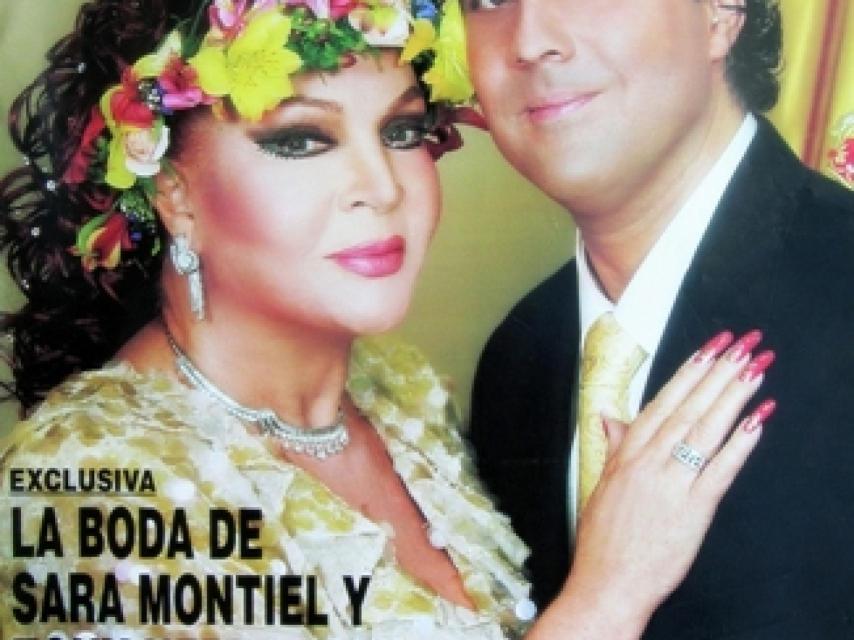 Portada de la boda de Sara Montiel