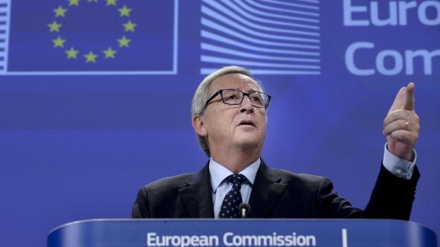 El presidente de la Comisión Europea, Jean-Claude Juncker.