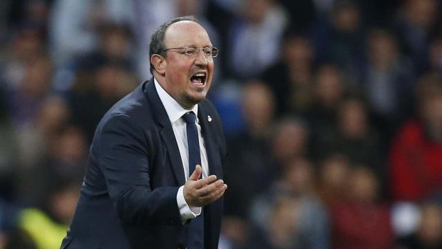 El técnico del Real Madrid, Rafa Benítez