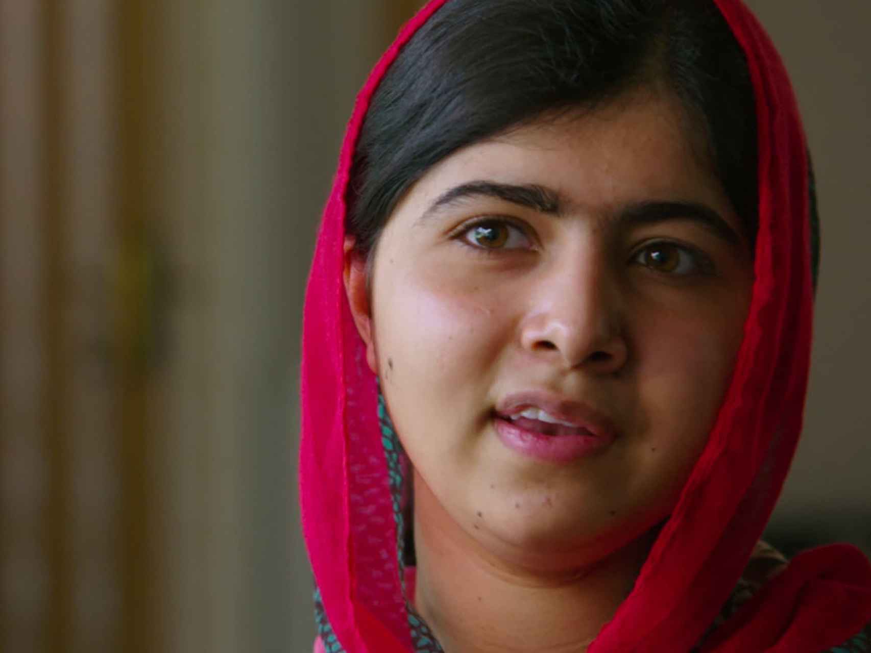 Malala, en un momento del documental.
