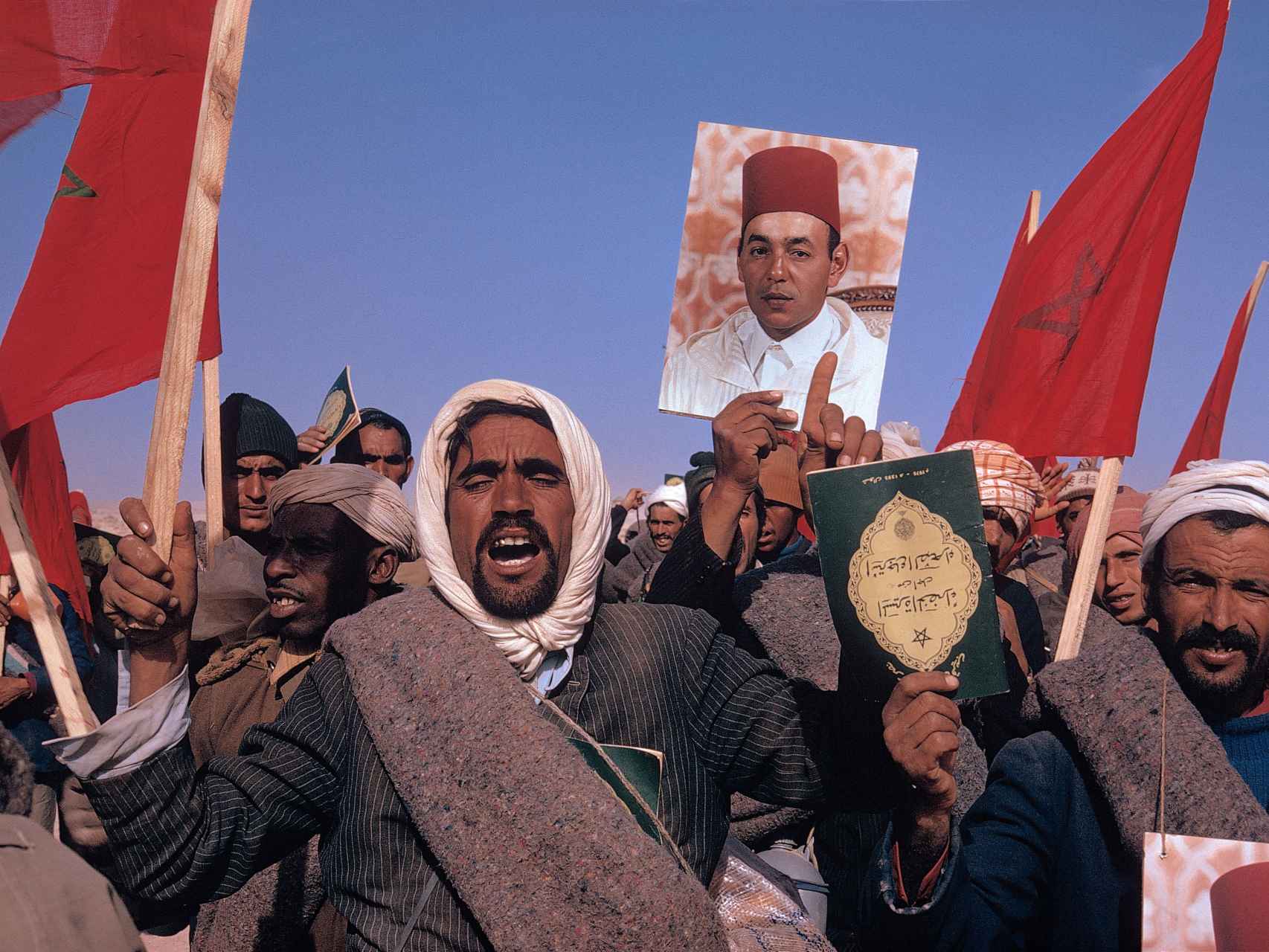 La Marcha Verde supuso la cesión del Sáhara Occidental a Marruecos y Mauritania.