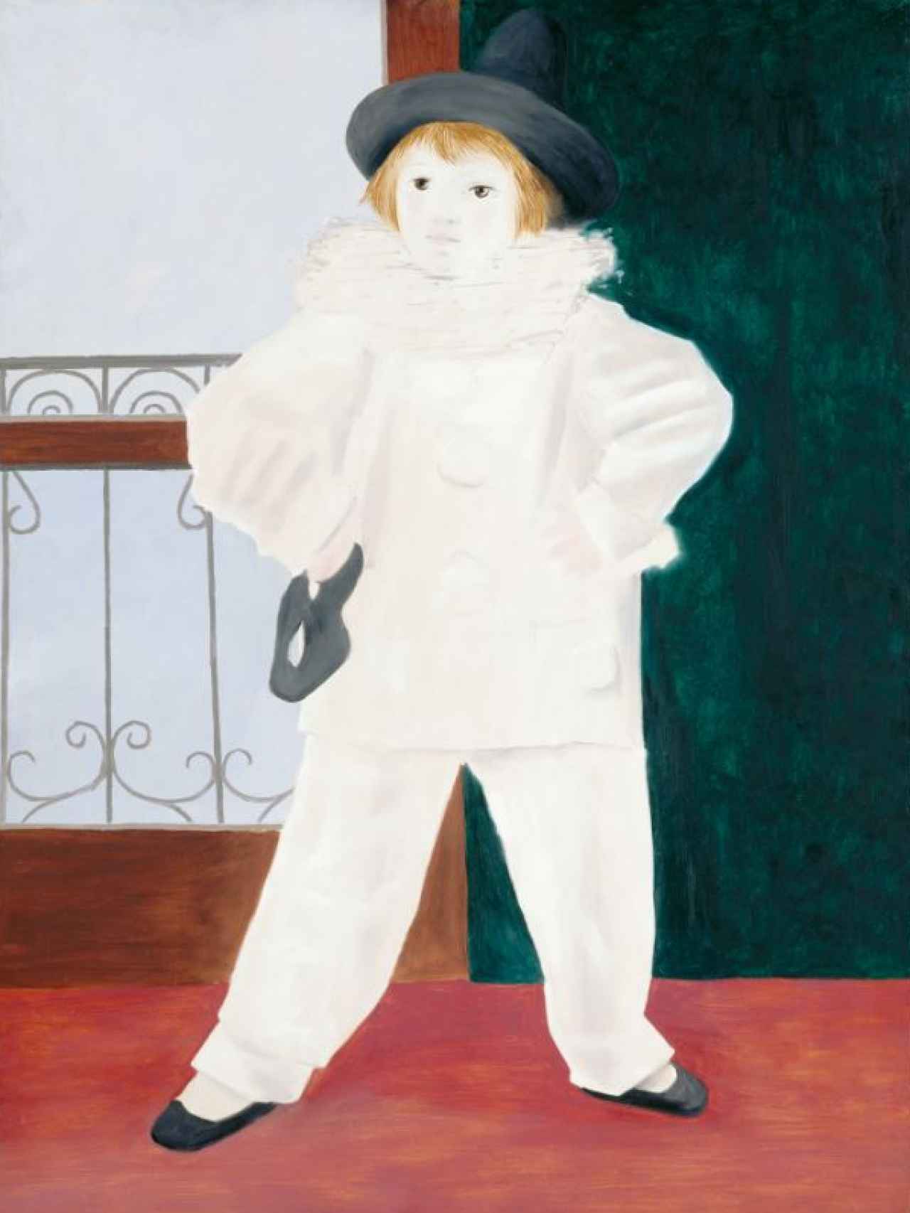Paul vestido de Pierrot, de Picasso.