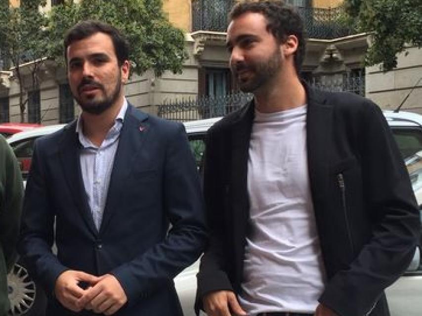 Alberto Garzón y Alberto Sotillos. / Efe