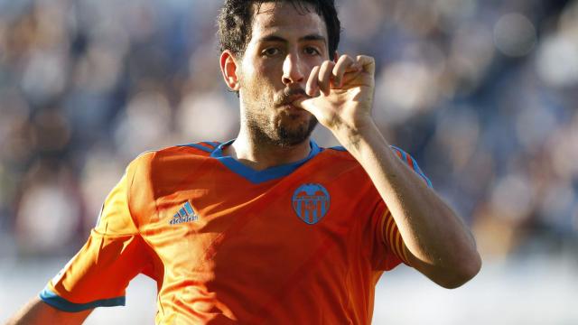 Parejo celebra el gol ante el Celta / EFE