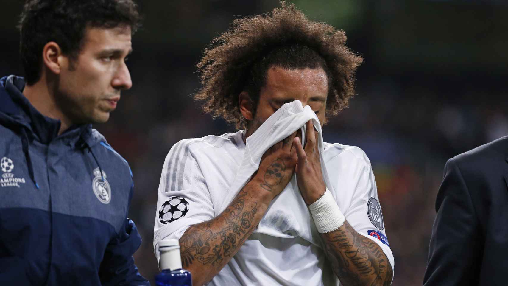 Marcelo, último lesionado del Real Madrid.