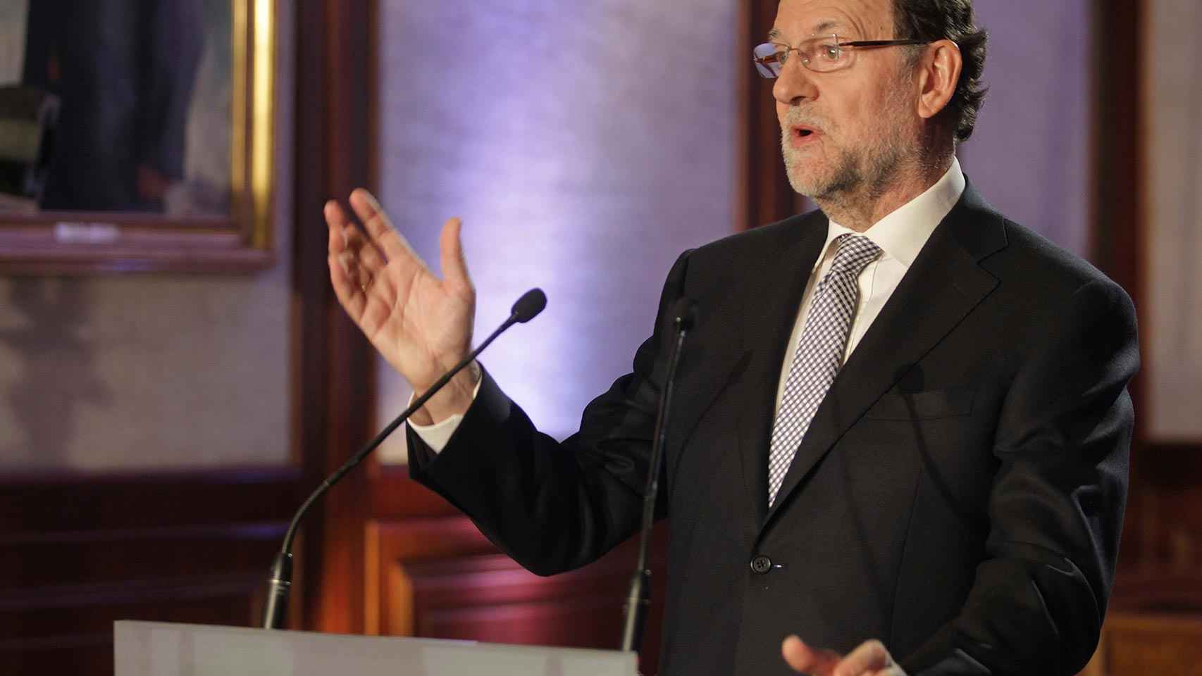 Rajoy, durante su intervención en Béjar.