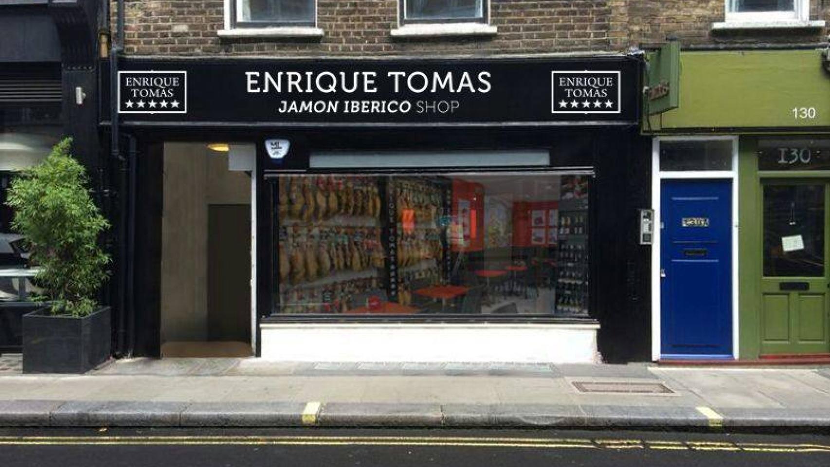 Tienda de Enrique Tomás en el Soho londienense.