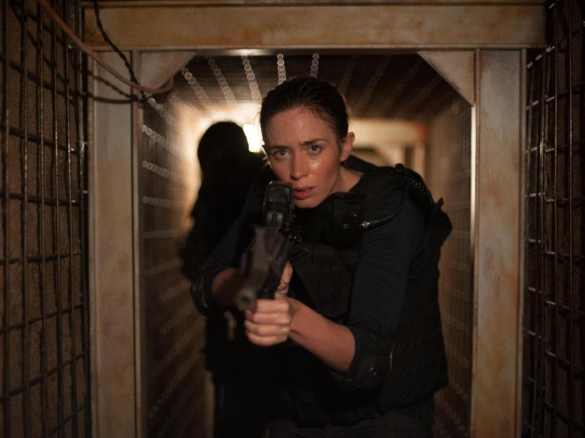 Emily Blunt, en el papel de la agente Kate Macy.