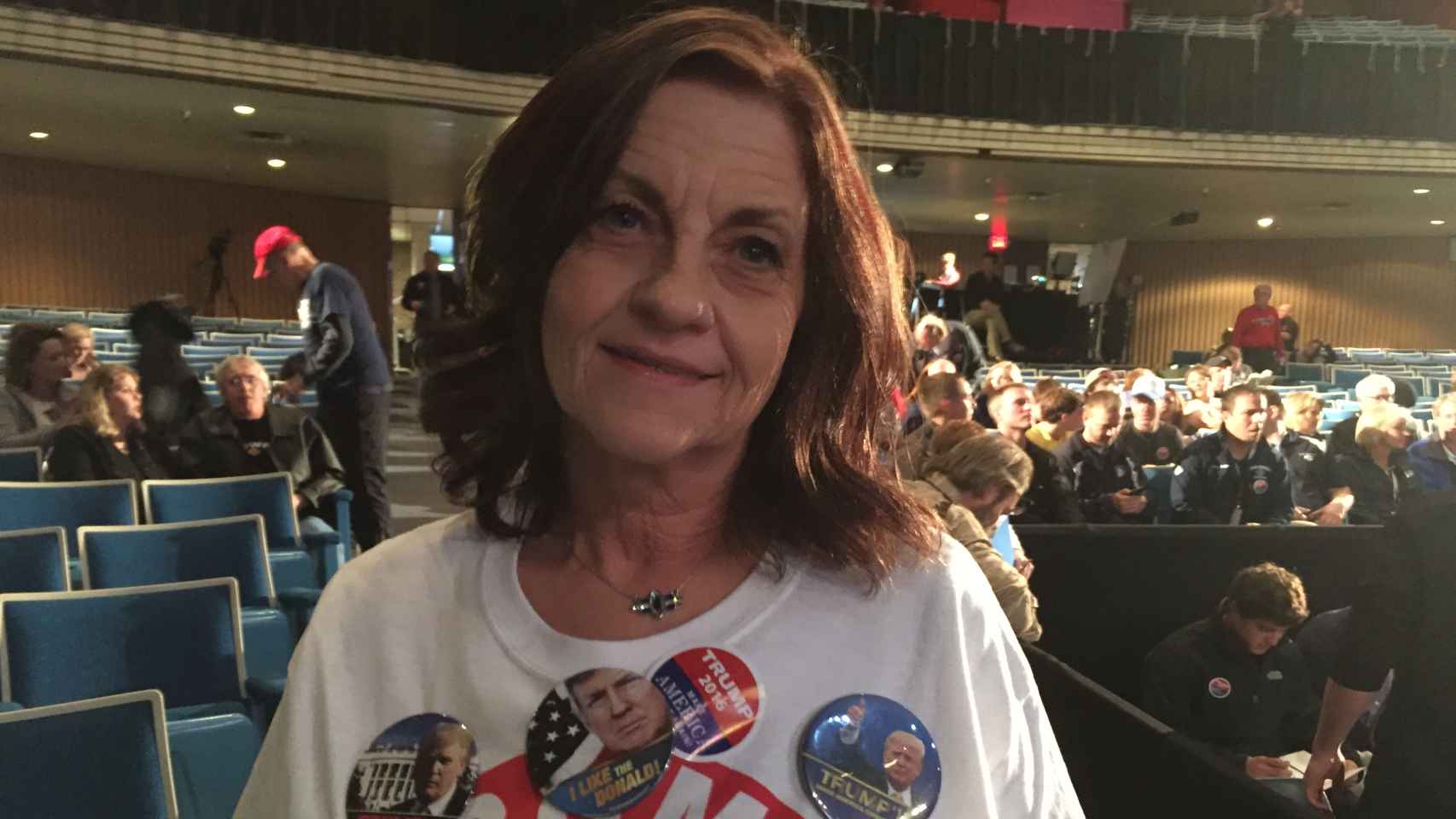 Carolyn Berndt, seguidora de Trump.