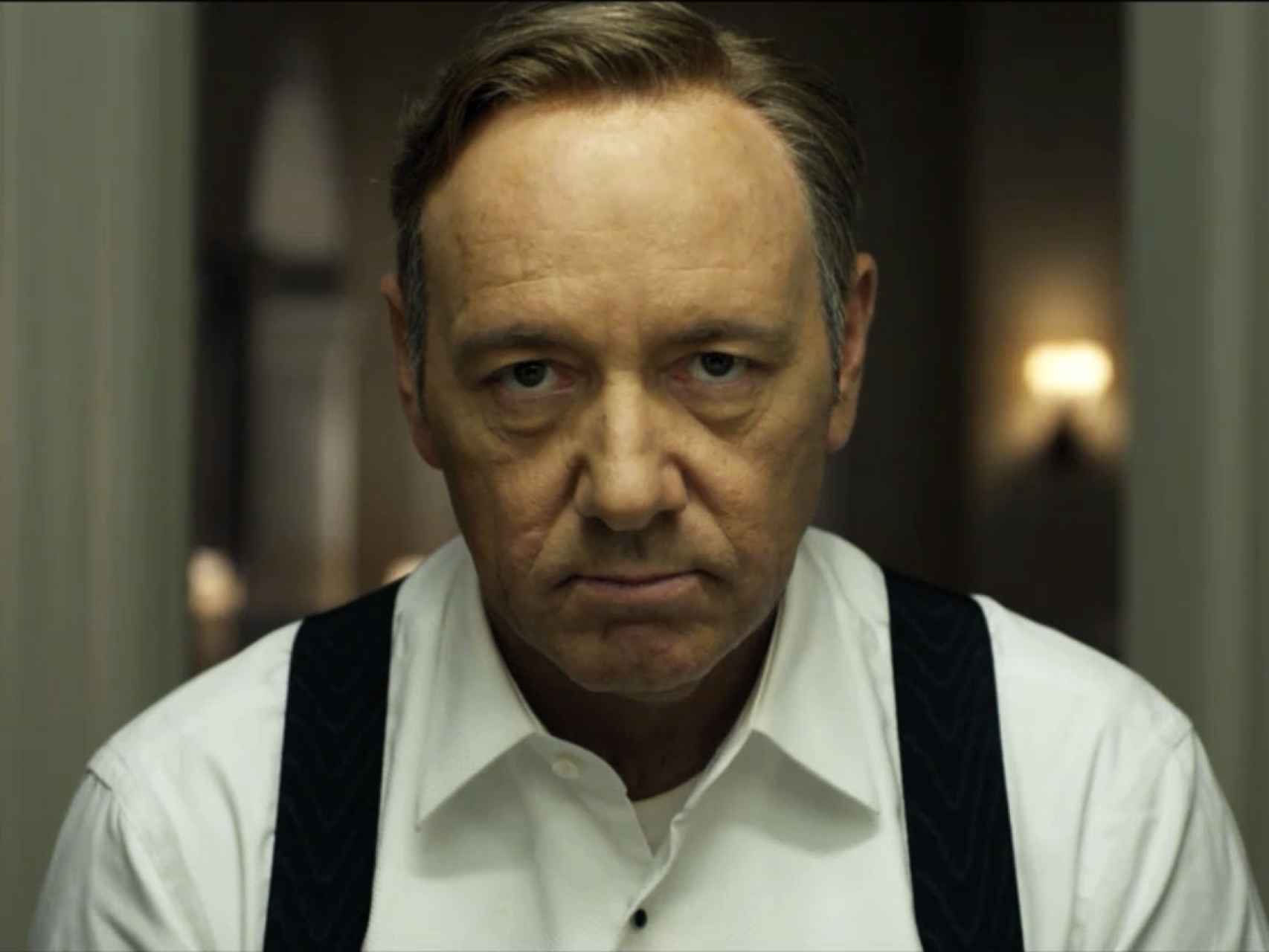 Kevin Spacey, en House of Cards.