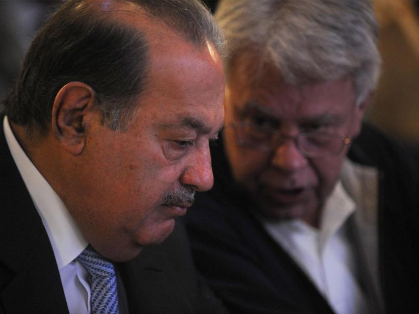 Carlos Slim y Felipe González mantienen una estrecha relación.