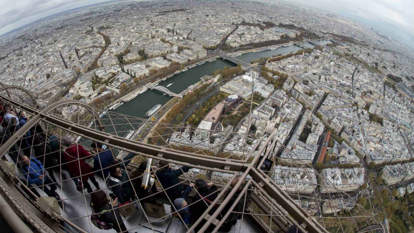 Visión de París desde la Torre Eiffel