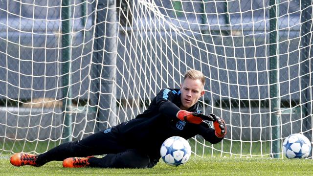 Ter Stegen ha encajado 7 goles en 4 partidos de Liga.