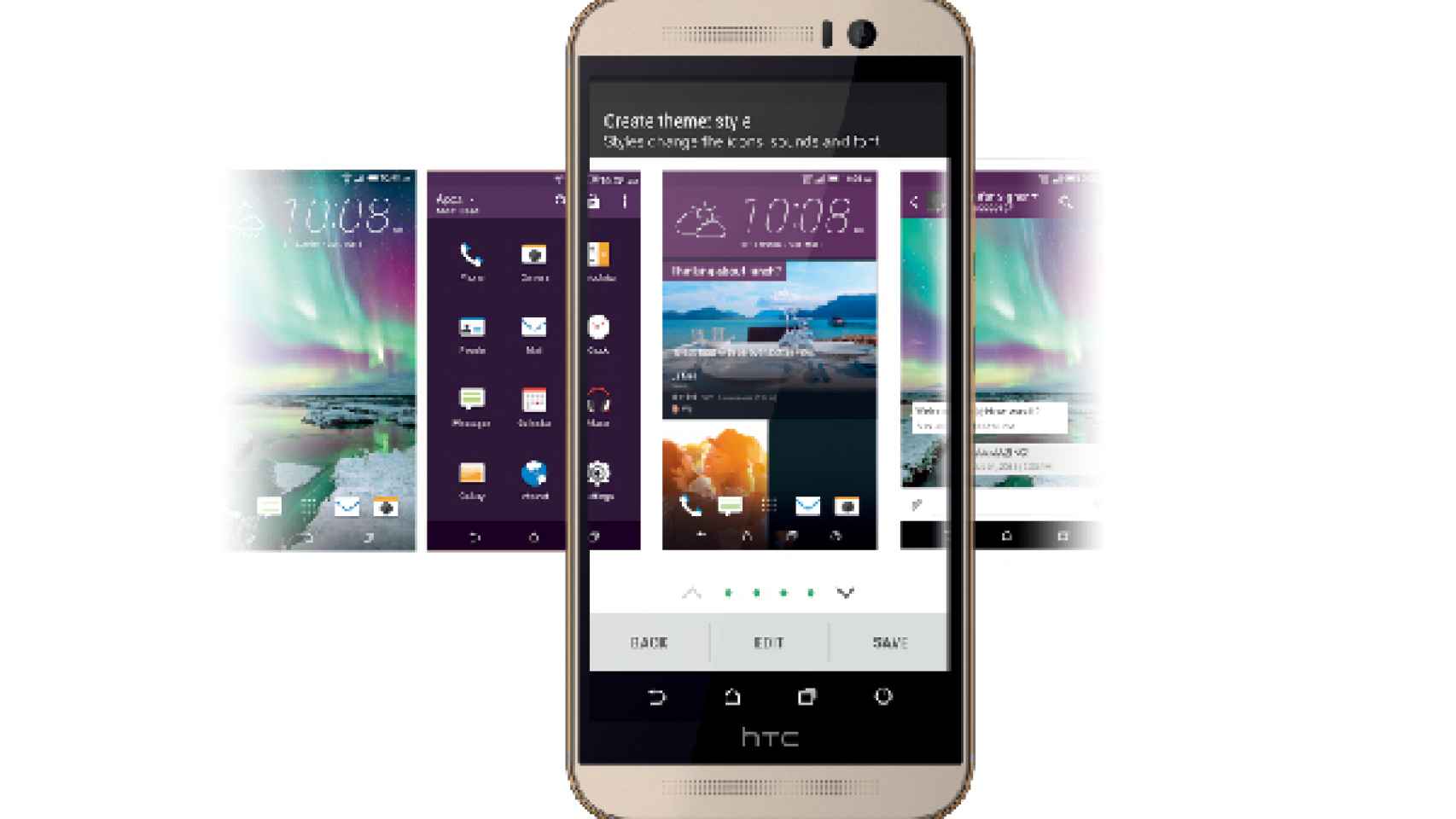 HTC One M9s, el hermano recortado del buque insignia de la marca