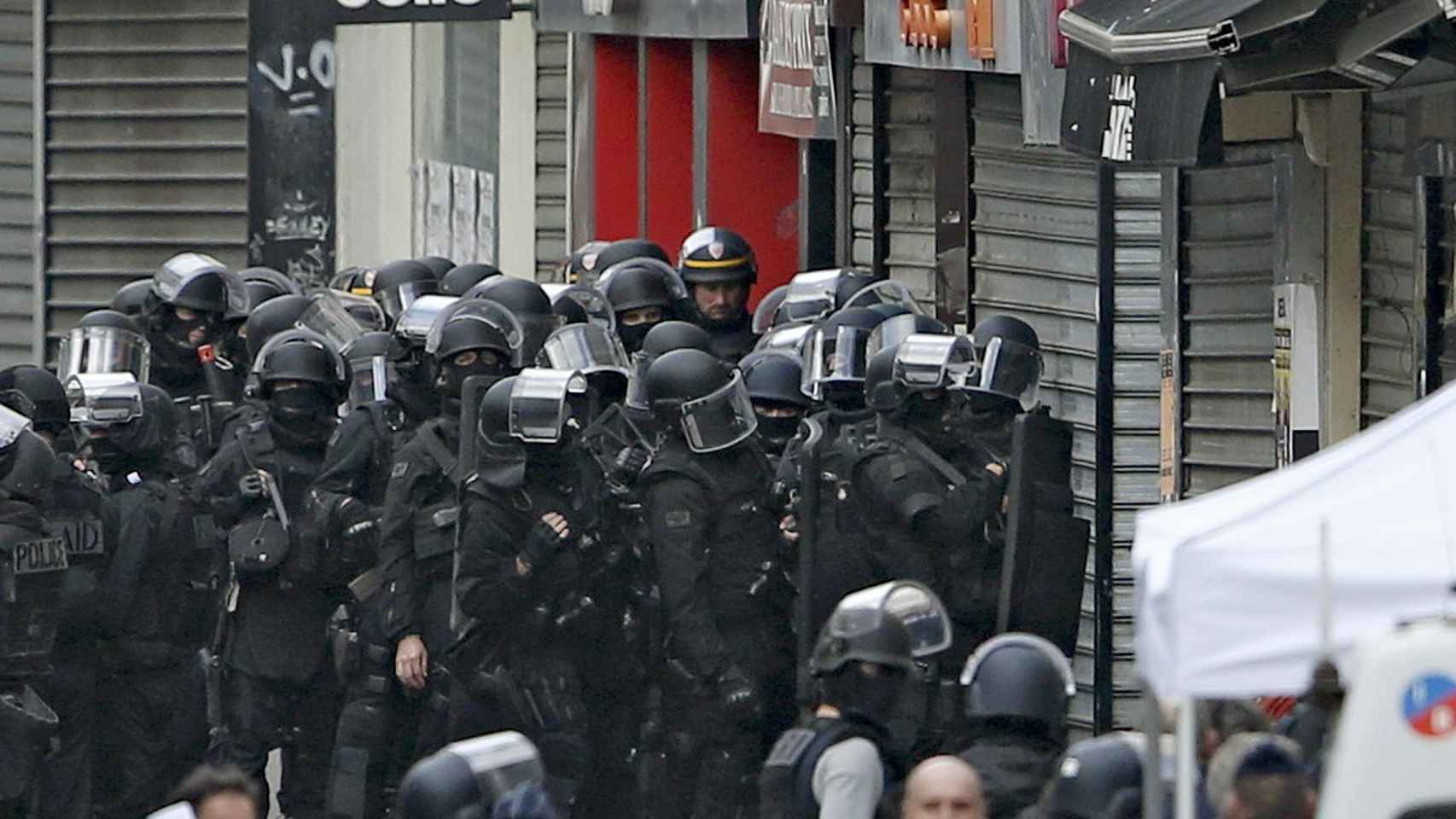 Imagen de archivo. Operación antiterrorista en Saint Denis