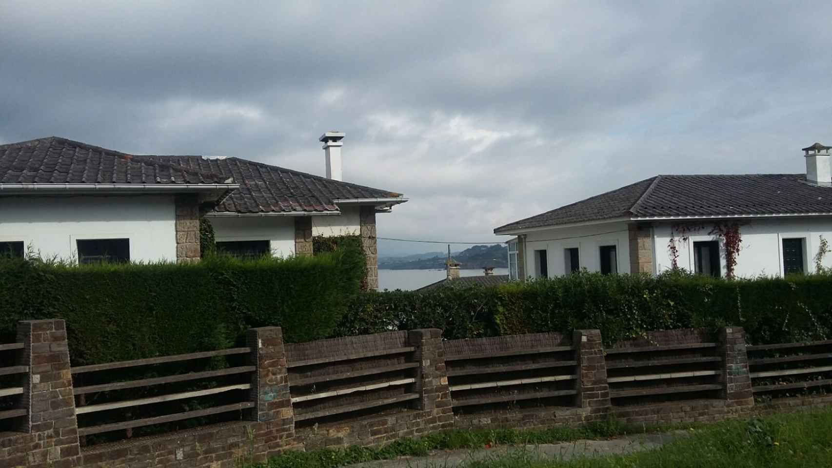 Casa familiar donde veranea Alejandra Silva en La Coruña