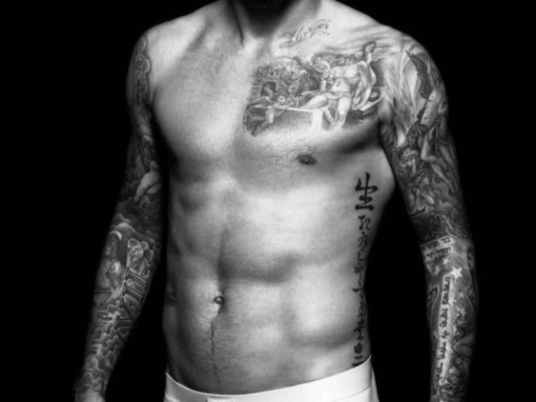 David Beckham con su propia colección de calzoncillos para H&M