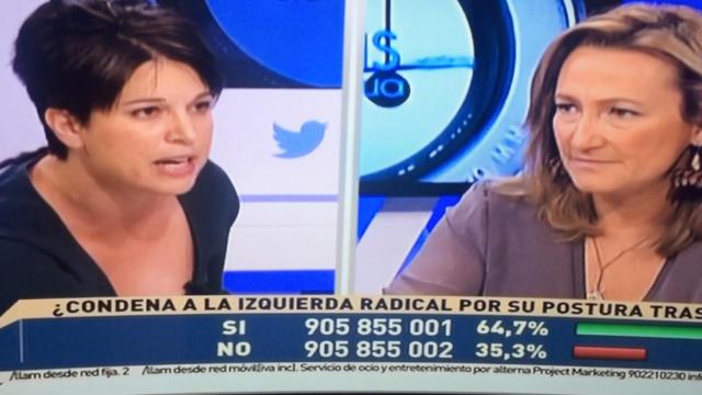 Isabel Durán echa a Beatriz Talegón del plató de 13tv tras criticar la guerra de Irak