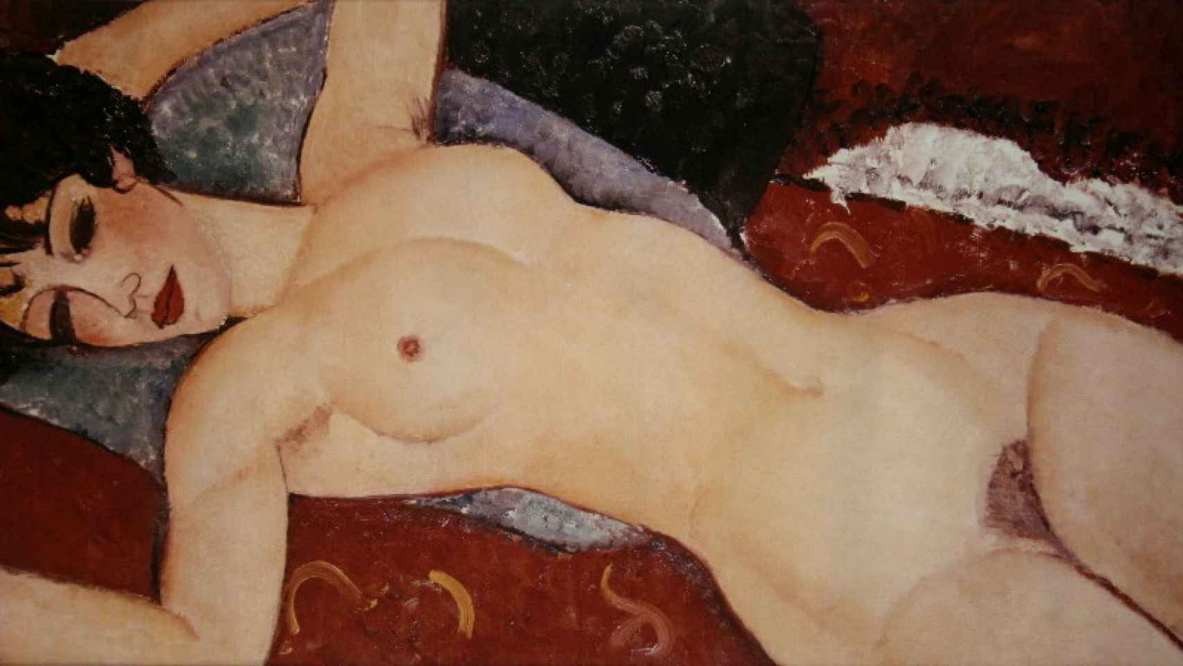 'Desnudo acostado', de Modigliani.