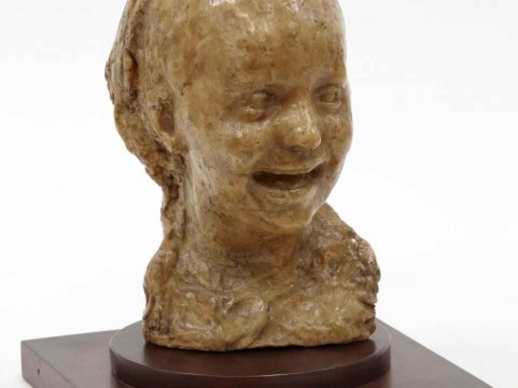 La niña que ríe de Medardo Rosso, en el Museo Reina Sofía.