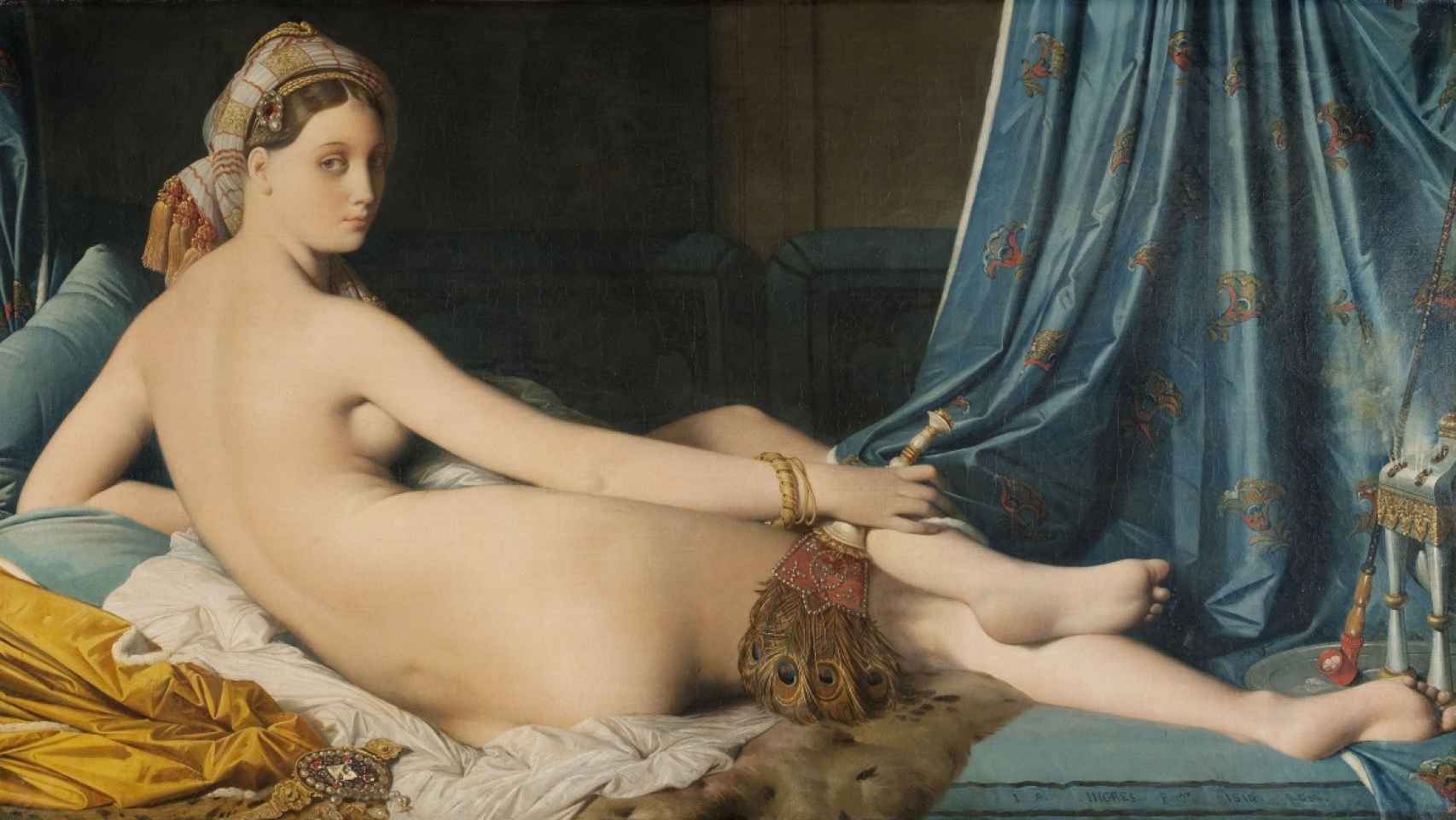 La gran odalisca del pintor francés, expuesta en El Prado.