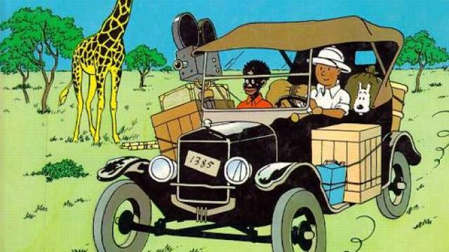 Tintin en el Congo