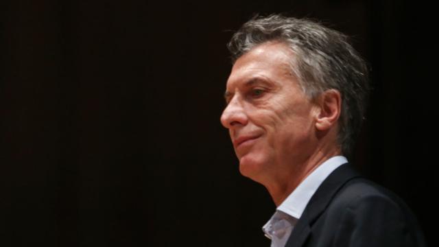 El presidente electo Macri, en rueda de prensa.