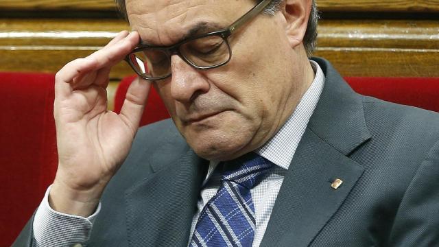 El president en funciones de la Generalitat, Artur Mas.