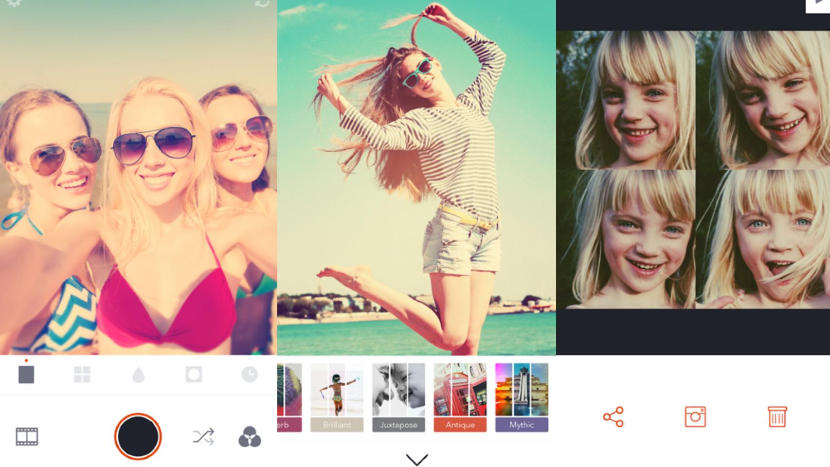 Retrica, la excelente app de filtros para selfies se vuelve gratis y sin publicidad