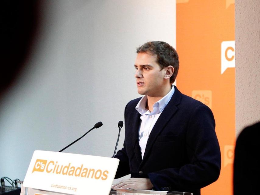 El presidente de Ciudadanos, Albert Rivera.