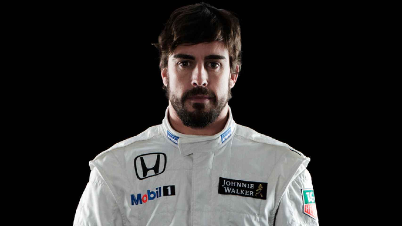 Fernando Alonso en una imagen promocional de McLaren