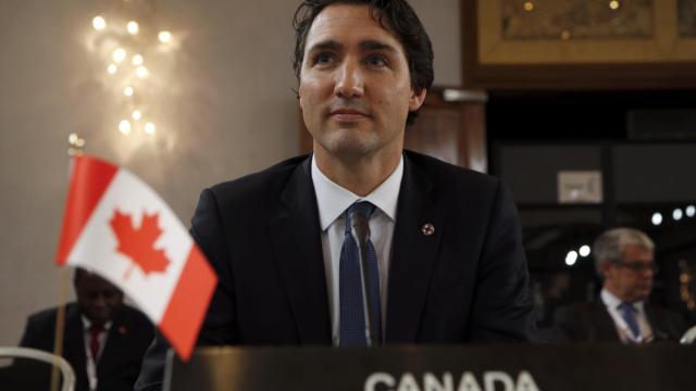 Justin Trudeau, primer ministro de Canadá.