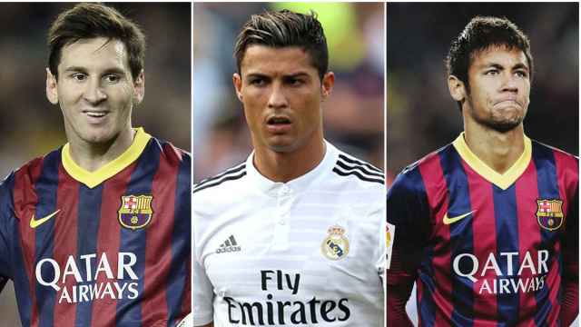 Messi, Cristiano y Neymar, candidatos 2015.