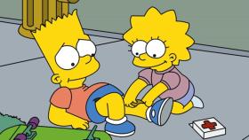 Bart y Lisa Simpson