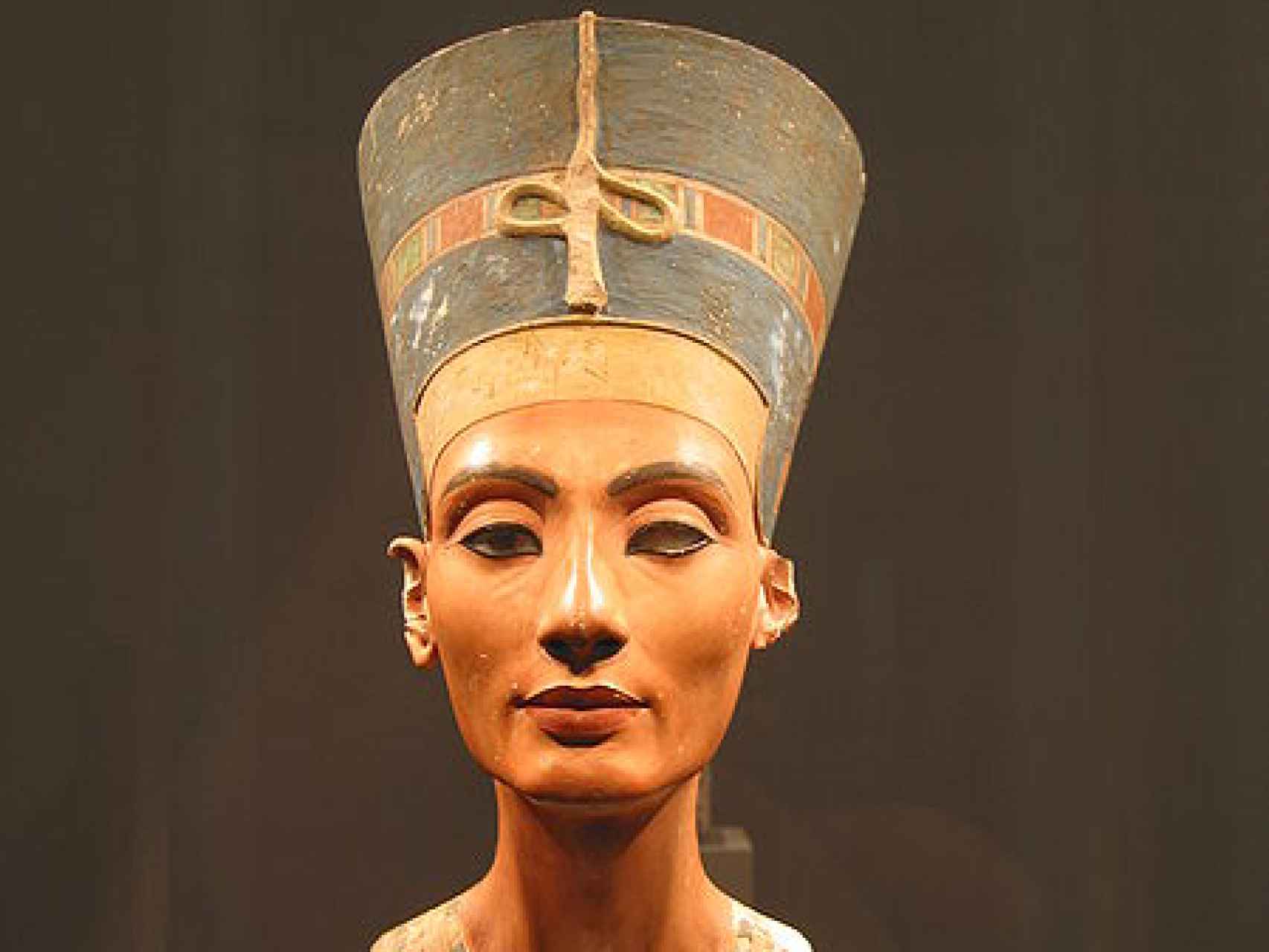 El busto de Nefertiti, en el Museo Egípcio, en Berlín