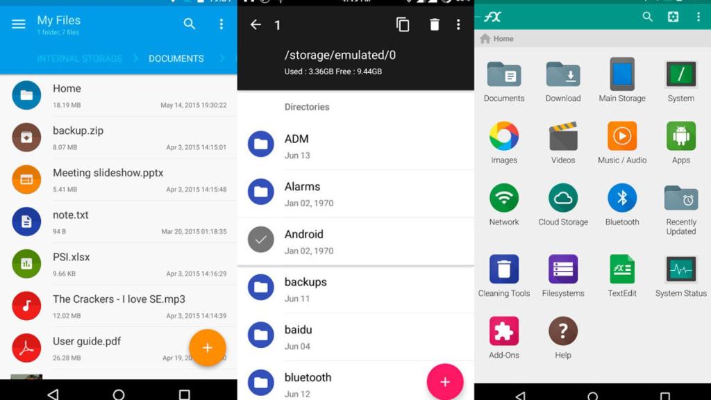 6 exploradores de archivos para Android que no se han pasado al lado oscuro