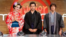 El jurado de 'MasterChef Junior' durante el estreno de su tercera edición (RTVE)