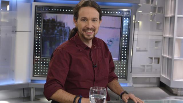 Pablo Iglesias en 'Informativos Telecinco' (Carlos Serrano)