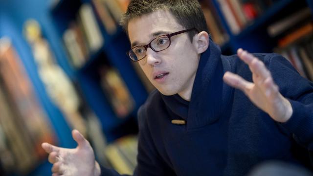 Íñigo Errejón, en una entrevista reciente con EL ESPAÑOL.