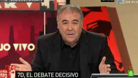 Ferreras denuncia que TVE cede imágenes de Rajoy pero no de Pedro Sánchez