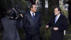Antonio Jiménez entrevista a Mariano Rajoy en el Palacio de la Moncloa (13tv)