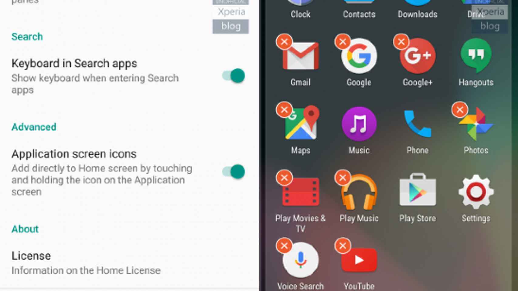 Sony permitirá borrar las aplicaciones preinstaladas con su actualización a Android M