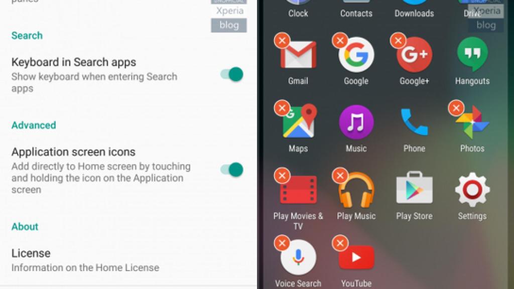 Sony permitirá borrar las aplicaciones preinstaladas con su actualización a Android M