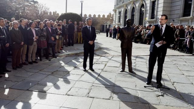 Suárez Illana y Rajoy, en Ávila