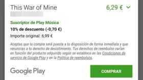 Google Play regala un 10% de descuento en todas las aplicaciones para los suscriptores de Play Music