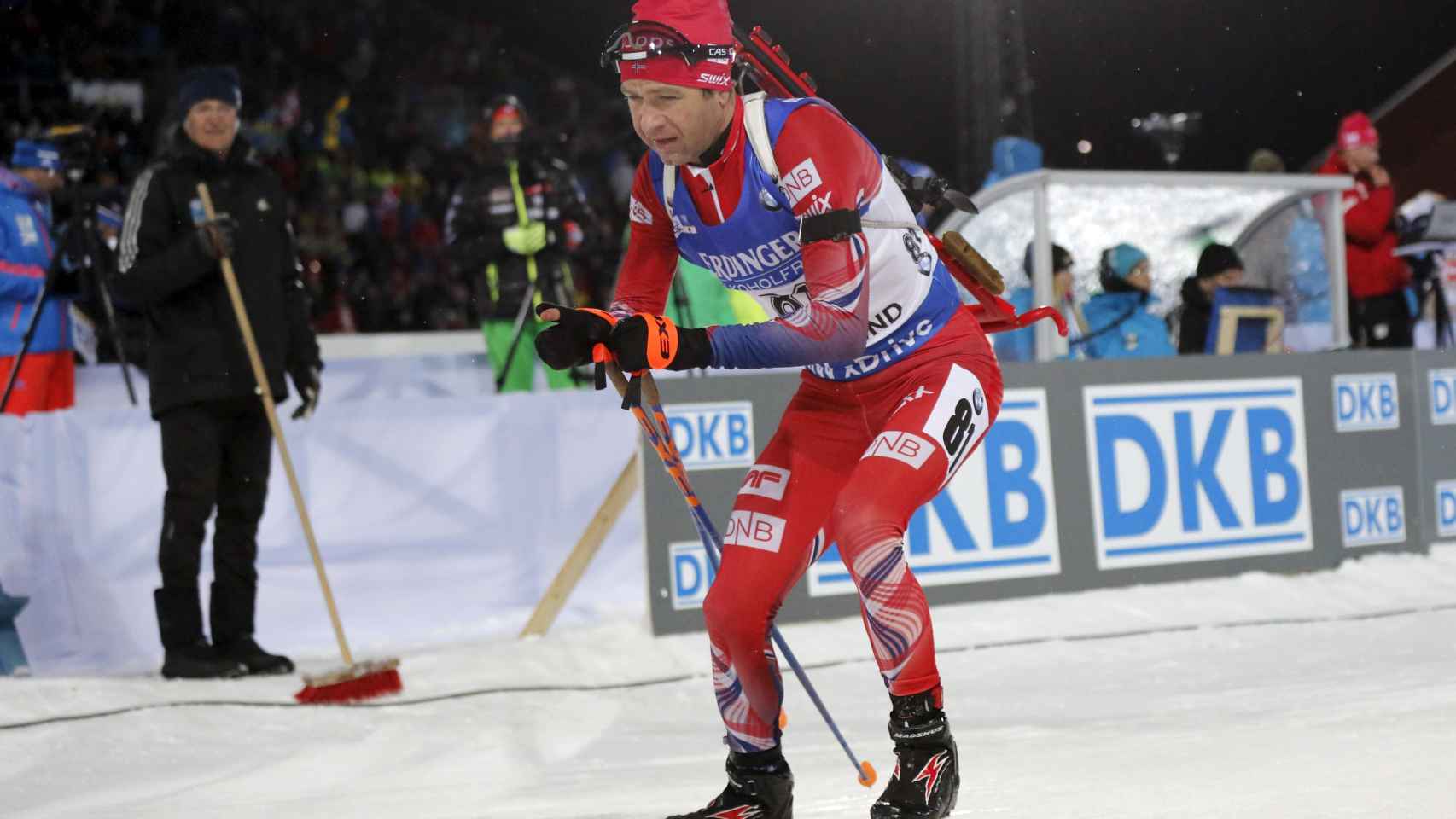 Einar Bjoerndalen, campeón de biatlón.